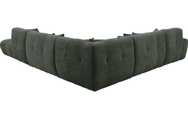Goossens excellent hoekbank kubus groen stof - 8252876-goossens-excellent-kubus-bank-stof-groen-04