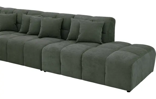 Goossens excellent hoekbank kubus groen stof - 8252876-goossens-excellent-kubus-bank-stof-groen-07