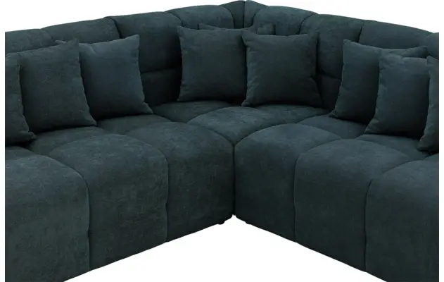 Goossens excellent hoekbank kubus groen stof - 8252877-goossens-excellent-kubus-bank-stof-groen-06