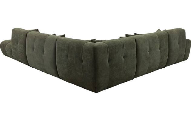 Goossens excellent hoekbank kubus groen stof - 8252878-goossens-excellent-kubus-bank-stof-groen-04