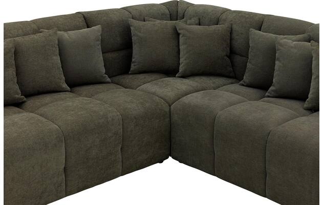 Goossens excellent hoekbank kubus groen stof - 8252878-goossens-excellent-kubus-bank-stof-groen-06