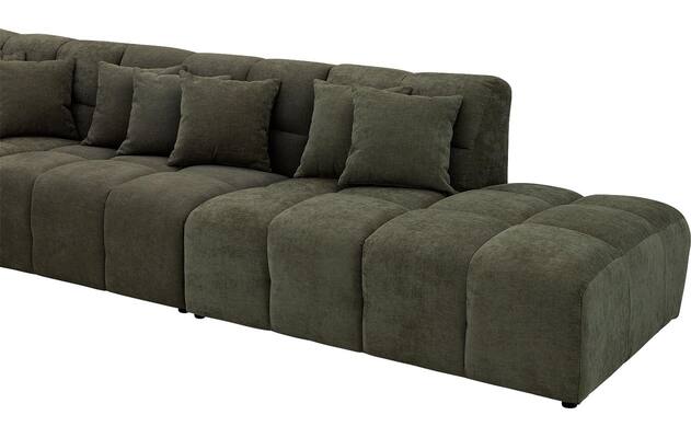 Goossens excellent hoekbank kubus groen stof - 8252878-goossens-excellent-kubus-bank-stof-groen-07