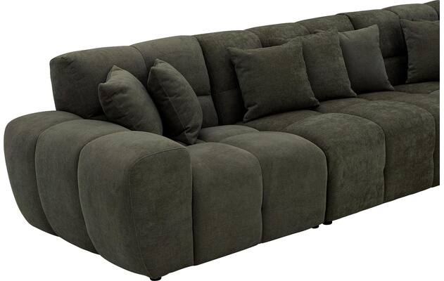 Goossens excellent hoekbank kubus groen stof - 8252878-goossens-excellent-kubus-bank-stof-groen-08