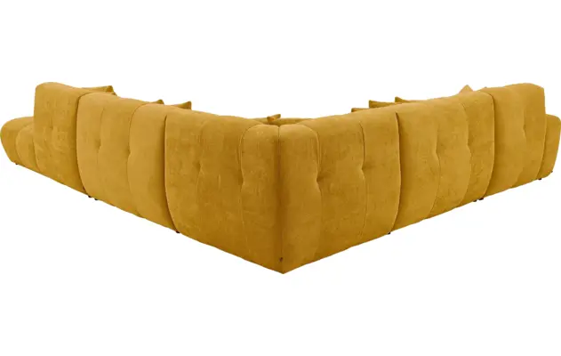 Goossens excellent hoekbank kubus geel stof - 8252880-goossens-excellent-kubus-bank-stof-geel-04