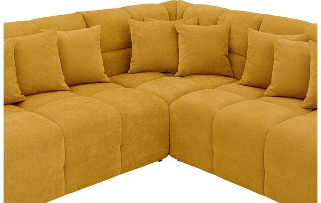 Goossens excellent hoekbank kubus geel stof - 8252880-goossens-excellent-kubus-bank-stof-geel-06