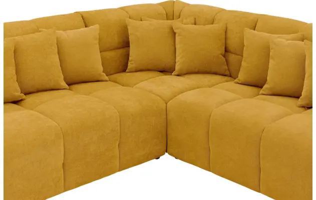 Goossens excellent hoekbank kubus geel stof - 8252880-goossens-excellent-kubus-bank-stof-geel-06
