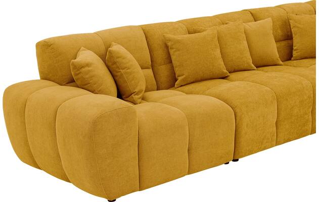 Goossens excellent hoekbank kubus geel stof - 8252880-goossens-excellent-kubus-bank-stof-geel-08