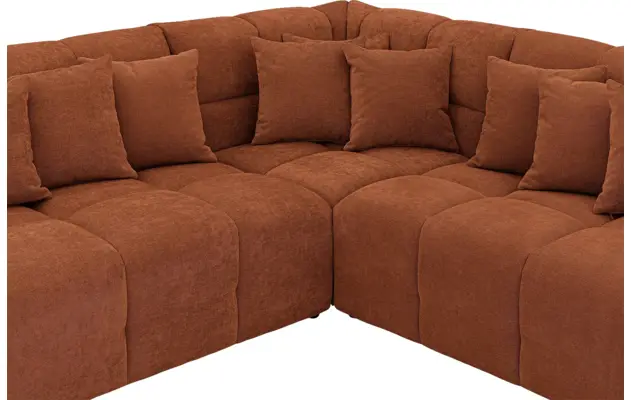 Goossens excellent hoekbank kubus bruin stof - 8252881-goossens-excellent-kubus-bank-stof-bruin-06