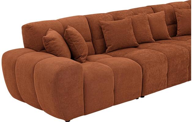 Goossens excellent hoekbank kubus bruin stof - 8252881-goossens-excellent-kubus-bank-stof-bruin-08