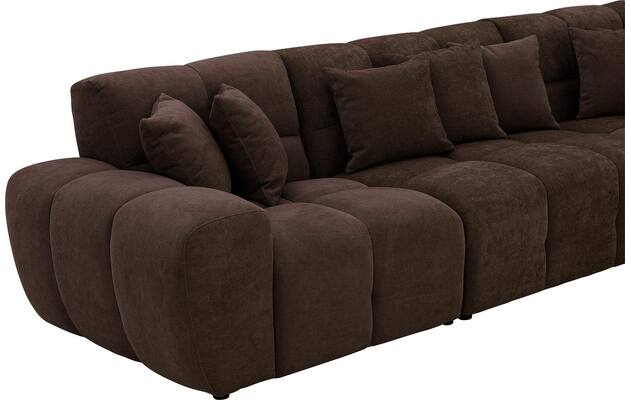 Goossens excellent hoekbank kubus bruin stof - 8252883-goossens-excellent-kubus-bank-stof-bruin-08
