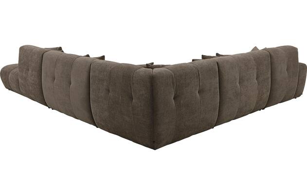 Goossens excellent hoekbank kubus bruin stof - 8252884-goossens-excellent-kubus-bank-stof-bruin-04