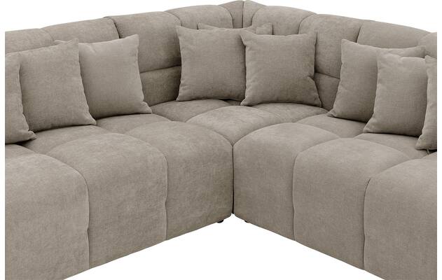 Goossens excellent hoekbank kubus bruin stof - 8252885-goossens-excellent-kubus-bank-stof-bruin-06
