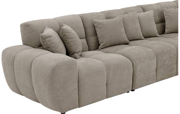 Goossens excellent hoekbank kubus bruin stof - 8252885-goossens-excellent-kubus-bank-stof-bruin-08