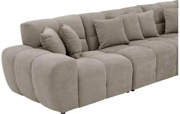 Goossens excellent hoekbank kubus bruin stof - 8252885-goossens-excellent-kubus-bank-stof-bruin-08