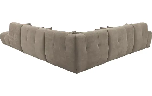 Goossens excellent hoekbank kubus bruin stof - 8252886-goossens-excellent-kubus-bank-stof-bruin-04