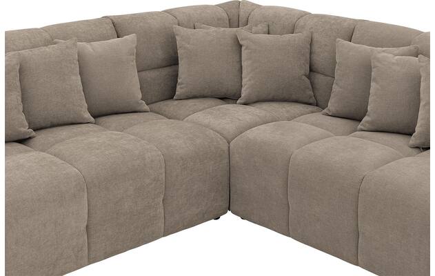 Goossens excellent hoekbank kubus bruin stof - 8252886-goossens-excellent-kubus-bank-stof-bruin-06
