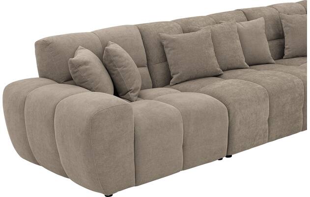 Goossens excellent hoekbank kubus bruin stof - 8252886-goossens-excellent-kubus-bank-stof-bruin-08