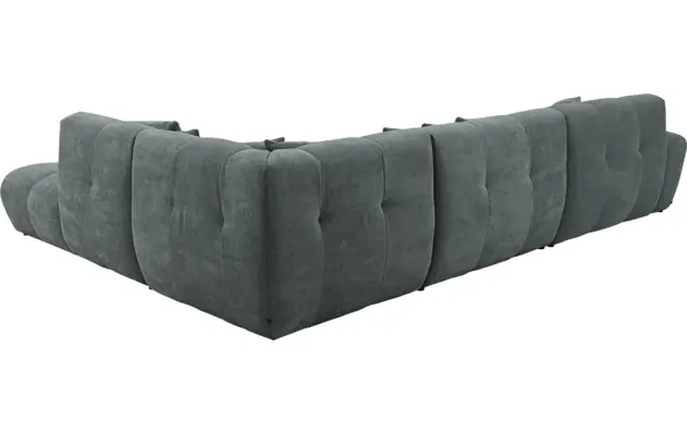 Goossens excellent u bank kubus groen stof - 8252890-goossens-excellent-kubus-bank-stof-groen-04