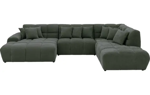 Goossens excellent u bank kubus groen stof - 8252892-goossens-excellent-kubus-bank-stof-groen-02