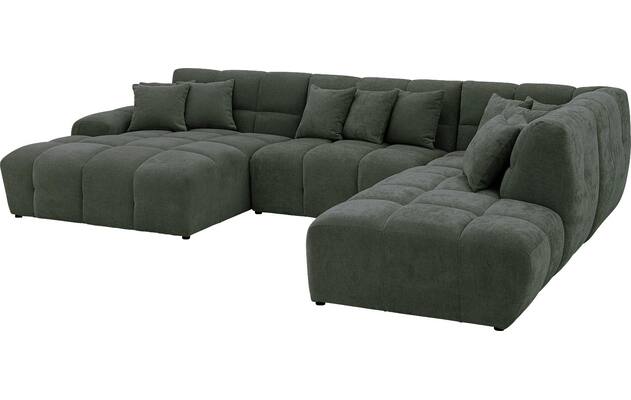 Goossens excellent u bank kubus groen stof - 8252892-goossens-excellent-kubus-bank-stof-groen-08