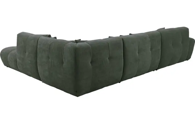 Goossens excellent u bank kubus groen stof - 8252892-goossens-excellent-kubus-bank-stof-groen-09