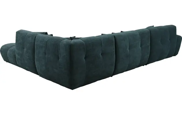 Goossens excellent u bank kubus groen stof - 8252893-goossens-excellent-kubus-bank-stof-groen-03