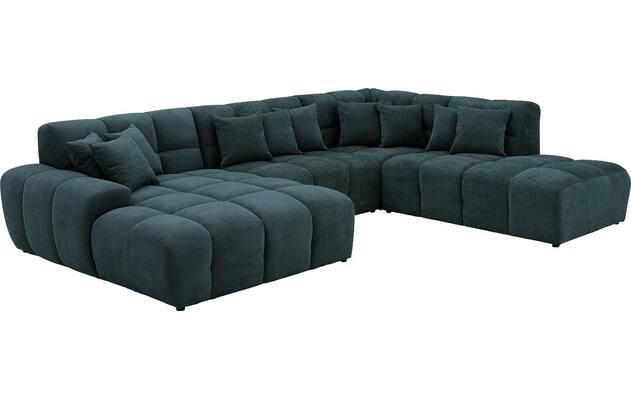 Goossens excellent u bank kubus groen stof - 8252893-goossens-excellent-kubus-bank-stof-groen-05