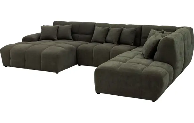 Goossens excellent u bank kubus groen stof - 8252894-goossens-excellent-kubus-bank-stof-groen-06