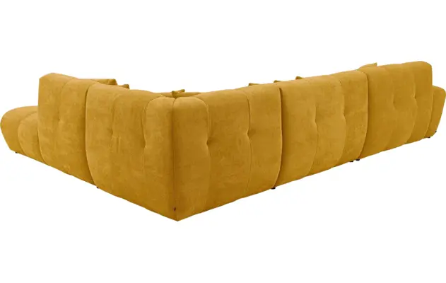 Goossens excellent u bank kubus geel stof - 8252896-goossens-excellent-kubus-bank-stof-geel-03