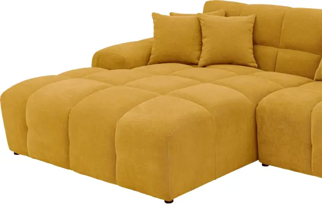Goossens excellent u bank kubus geel stof - 8252896-goossens-excellent-kubus-bank-stof-geel-08