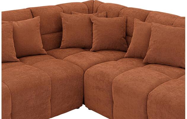 Goossens excellent u bank kubus bruin stof - 8252897-goossens-excellent-kubus-bank-stof-bruin-08