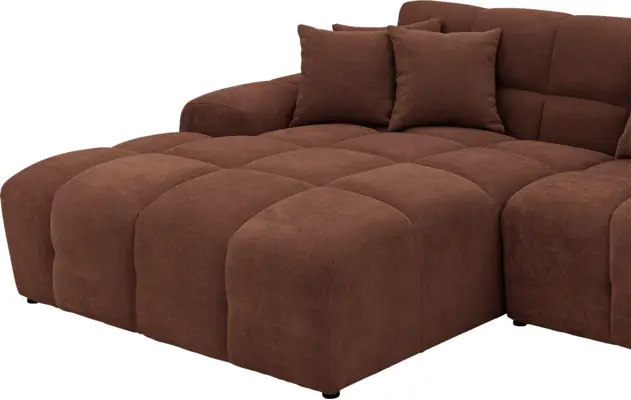 Goossens excellent u bank kubus bruin stof - 8252898-goossens-excellent-kubus-bank-stof-bruin-08