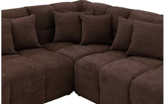 Goossens excellent u bank kubus bruin stof - 8252899-goossens-excellent-kubus-bank-stof-bruin-07