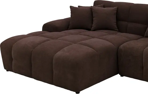 Goossens excellent u bank kubus bruin stof - 8252899-goossens-excellent-kubus-bank-stof-bruin-08