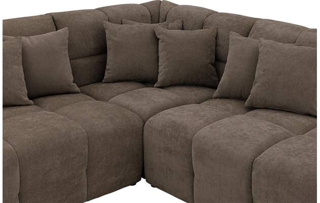 Goossens excellent u bank kubus bruin stof - 8252900-goossens-excellent-kubus-bank-stof-bruin-08