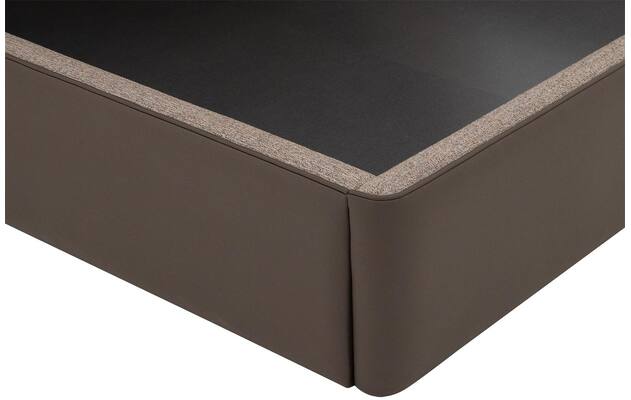 Goossens gestoffeerd bedframe burano storage bruin kunstleer - 8252935-goossens-burano-storage-bedframe-kunstleer-13