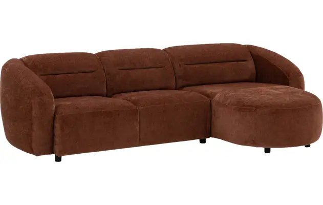 Goossens loungebank zitra bruin stof - 8252939-gespiegeld-15