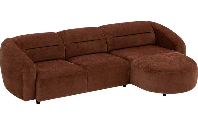 Goossens loungebank zitra bruin stof - 8252939-gespiegeld-16