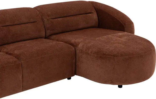 Goossens loungebank zitra bruin stof - 8252939-gespiegeld-17