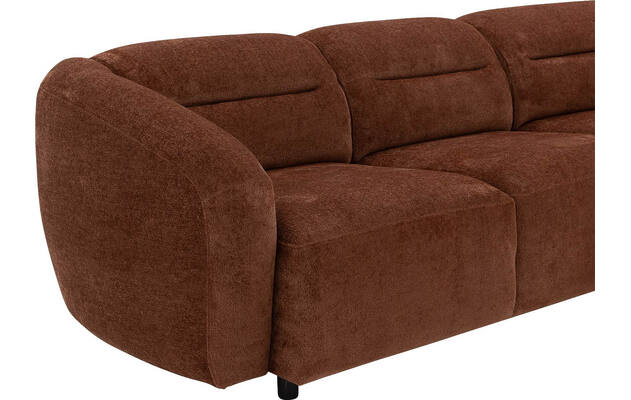 Goossens loungebank zitra bruin stof - 8252939-gespiegeld-18