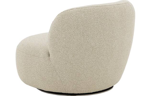 Goossens draaifauteuil avi beige stof - 8252941-goossens-avi-fauteuil-stof-02