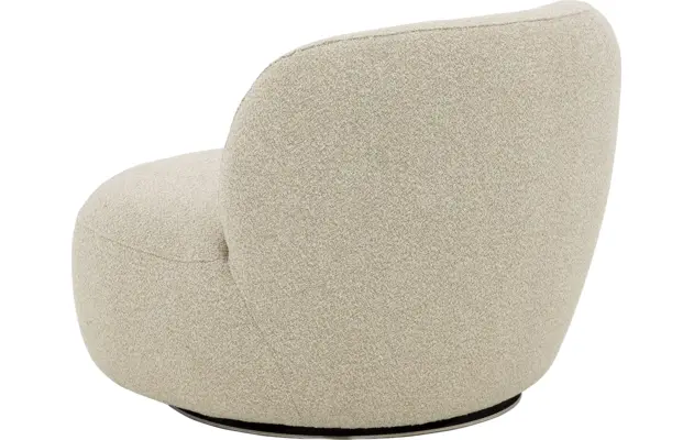 Goossens draaifauteuil avi beige stof - 8252941-goossens-avi-fauteuil-stof-02