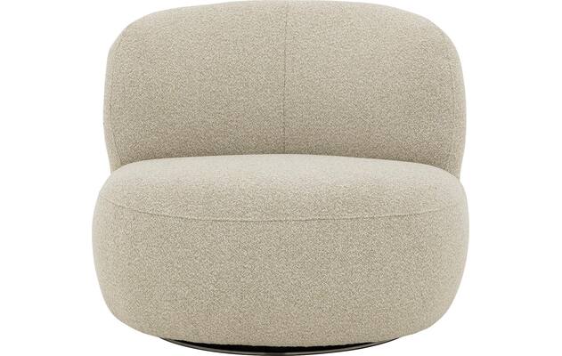 Goossens draaifauteuil avi beige stof - 8252941-goossens-avi-fauteuil-stof-04