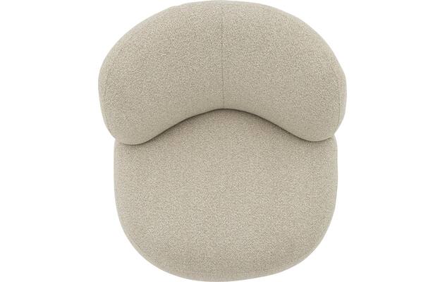 Goossens draaifauteuil avi beige stof - 8252941-goossens-avi-fauteuil-stof-06