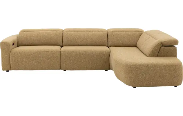 Goossens hoekbank comoda geel stof - 8252946-goossens-comoda-bank-stof-geel-01
