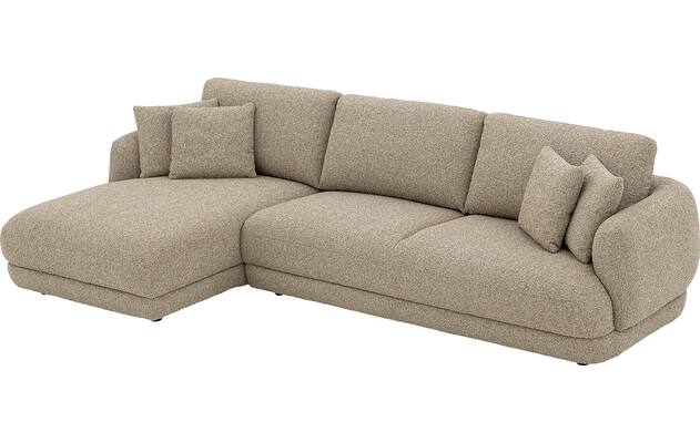 Goossens loungebank premiere beige stof - 8252949-gespiegeld-04