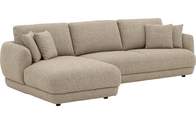 Goossens loungebank premiere beige stof - 8252949-gespiegeld-10