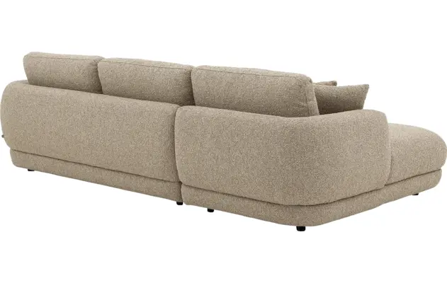 Goossens loungebank premiere beige stof - 8252949-gespiegeld-12