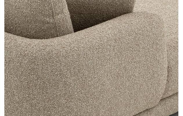 Goossens loungebank premiere beige stof - 8252949-gespiegeld-13