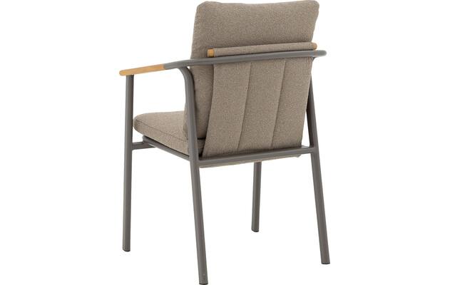 Goossens tuinstoel viesta bruin buitenstof - 8252951-goossens-viesta-tuinstoelen-buitenstof-02